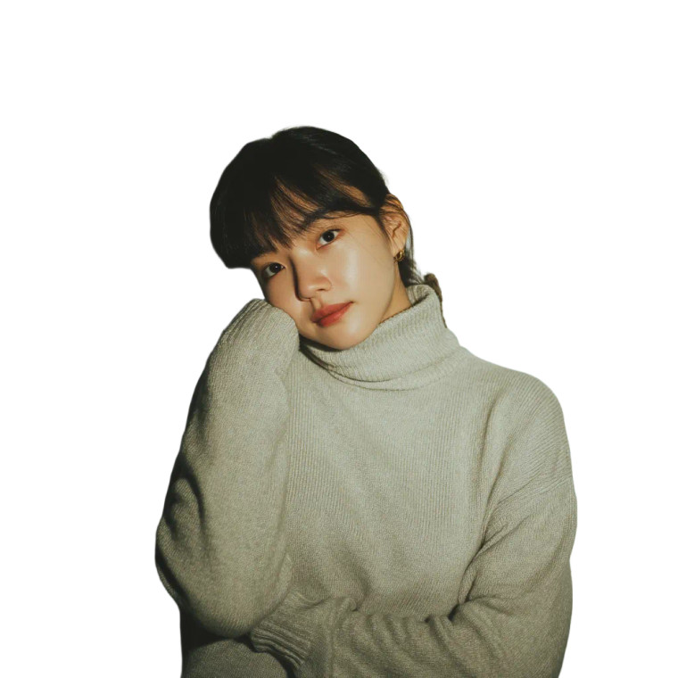 Korean Girl Portrait V6 Vinyl Car Decal Sticker – Waterproof & UV-Resistant 8"