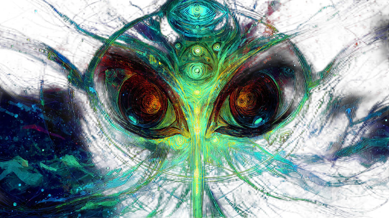 Bizarre Cosmic Angels Vinyl Car Decal Sticker – Waterproof & UV-Resistant 8"