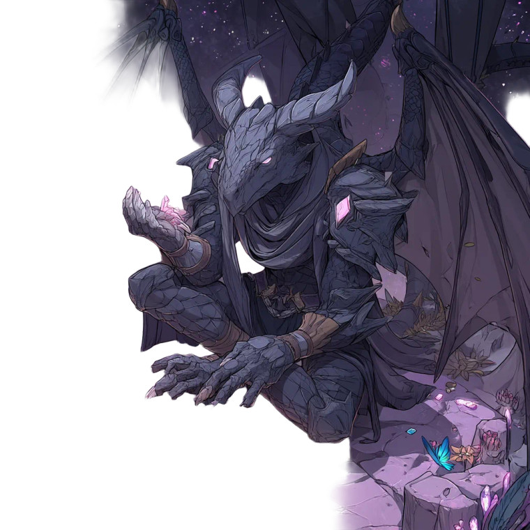 Petrified Gargata Mage Vinyl Car Decal Sticker – Waterproof & UV-Resistant 8"