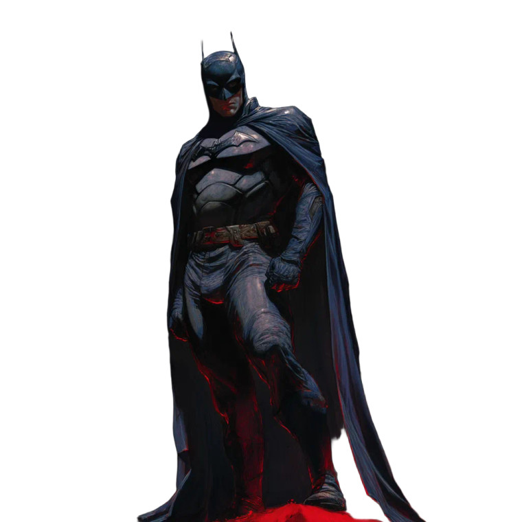 Batman Jim Lee Vinyl Car Decal Sticker – Waterproof & UV-Resistant 8"