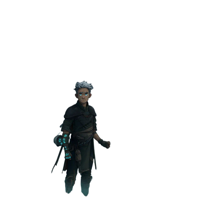 Halfling Warlock Marsh Vinyl Car Decal Sticker – Waterproof & UV-Resistant 8"