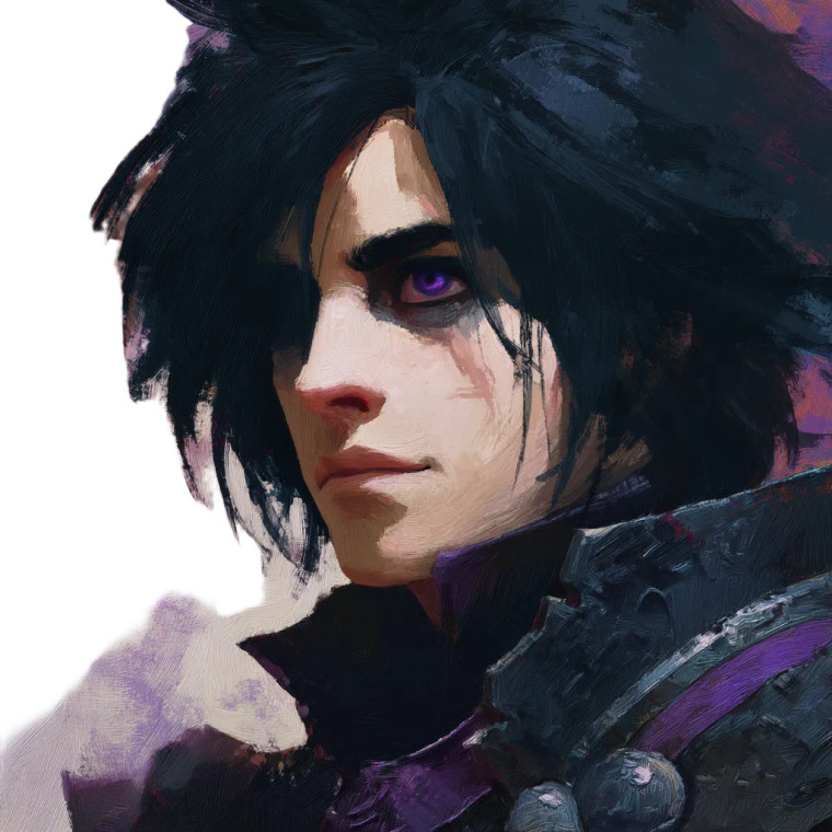 Flame-Haired Warrior Vinyl Car Decal Sticker – Waterproof & UV-Resistant 8"