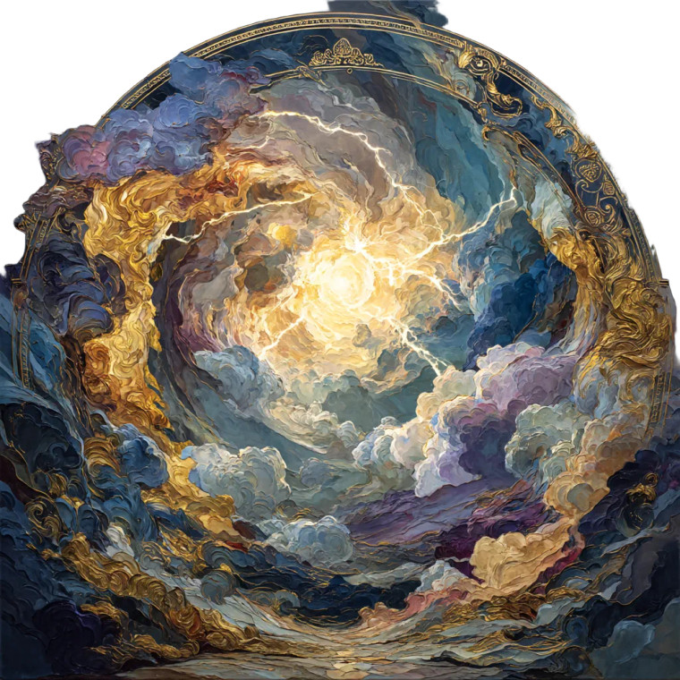 Chaos Human Form Vinyl Car Decal Sticker – Waterproof & UV-Resistant 8"