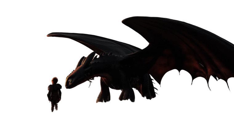 Hiccup And Toothless Vinyl Car Decal Sticker – Waterproof & UV-Resistant 8"