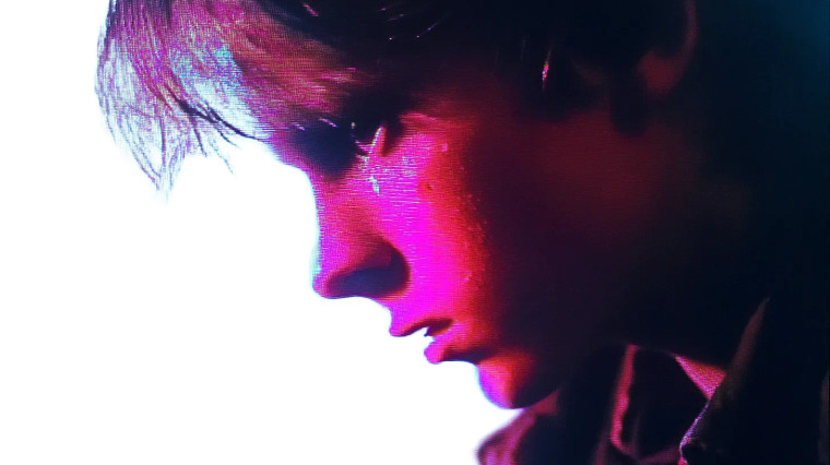 Eerie Cyberpunk Encounter Vinyl Car Decal Sticker – Waterproof & UV-Resistant 8"