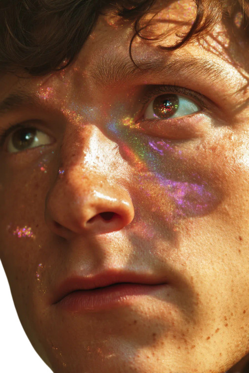 Tom Holland Portrait Vinyl Car Decal Sticker – Waterproof & UV-Resistant 8"