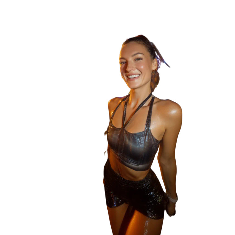 Festival Dancer Vinyl Car Decal Sticker – Waterproof & UV-Resistant 8"