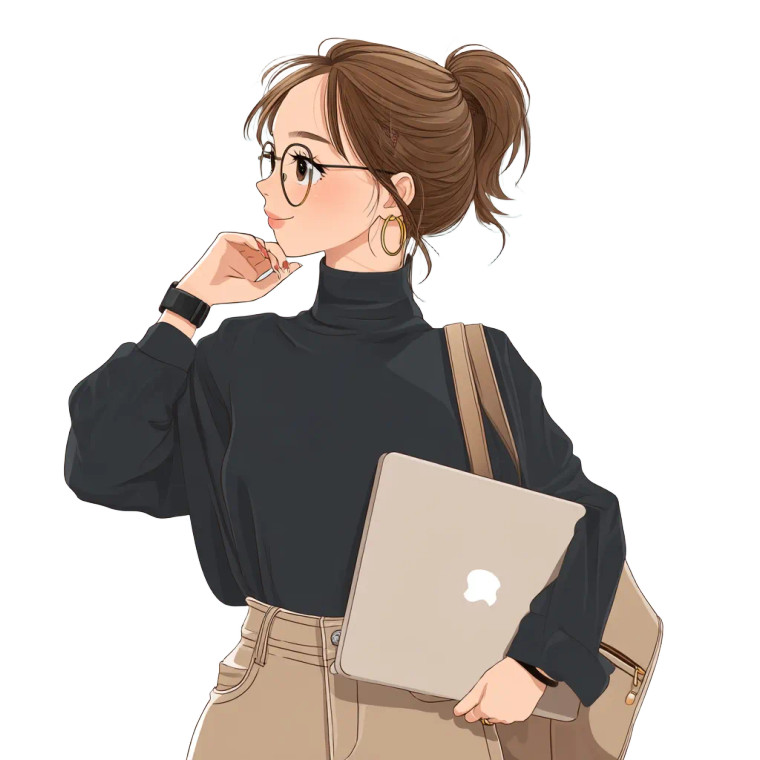 Anime Tech Enthusiast Vinyl Car Decal Sticker – Waterproof & UV-Resistant 8"