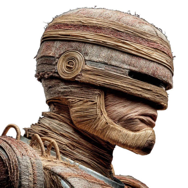 Stick Robocop Vinyl Car Decal Sticker – Waterproof & UV-Resistant 8"