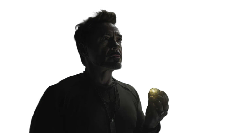 Tony Stark Cosmic Rock Vinyl Car Decal Sticker – Waterproof & UV-Resistant 8"