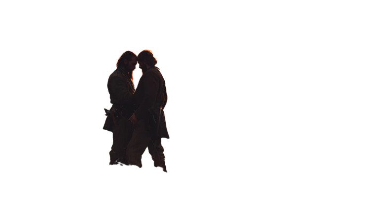 Union Soldiers Kissing Vinyl Car Decal Sticker – Waterproof & UV-Resistant 8"