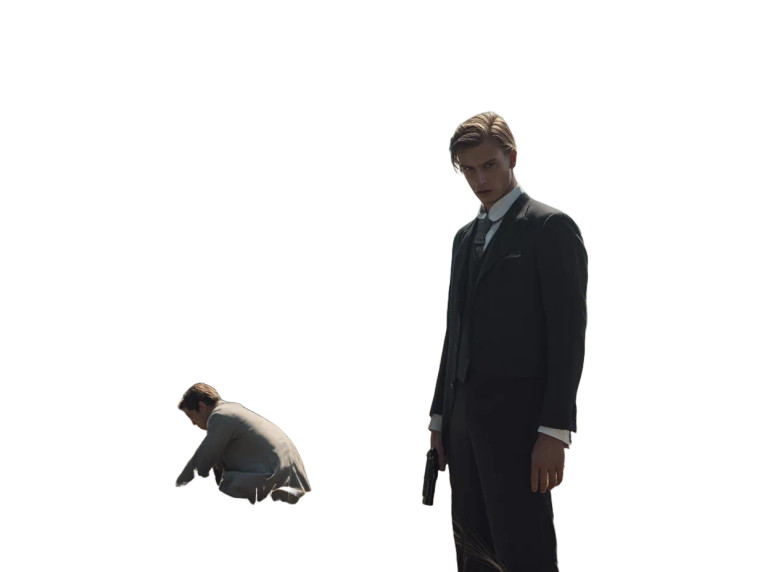 Cadillac Prada Ad Vinyl Car Decal Sticker – Waterproof & UV-Resistant 8"