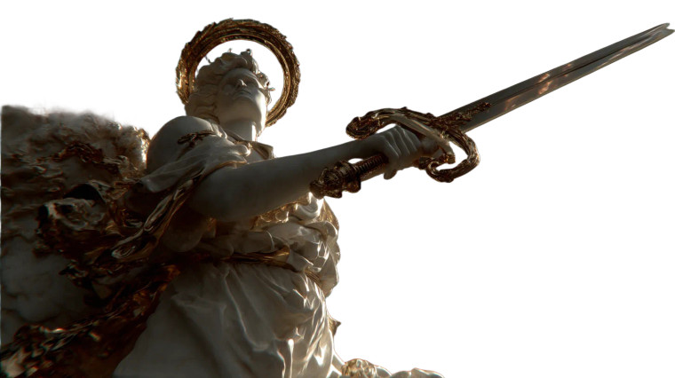 Cosmic Angel Warrior V2 Vinyl Car Decal Sticker – Waterproof & UV-Resistant 8"