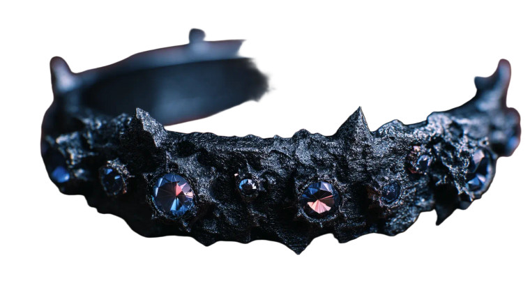 Icy Metal Bracelet Vinyl Car Decal Sticker – Waterproof & UV-Resistant 8"