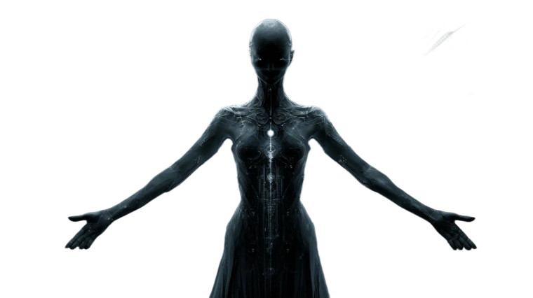 Living Circuitry Entity Vinyl Car Decal Sticker – Waterproof & UV-Resistant 8"