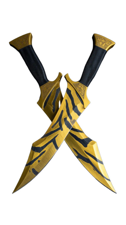 Shadow Daggers Display Vinyl Car Decal Sticker – Waterproof & UV-Resistant 8"