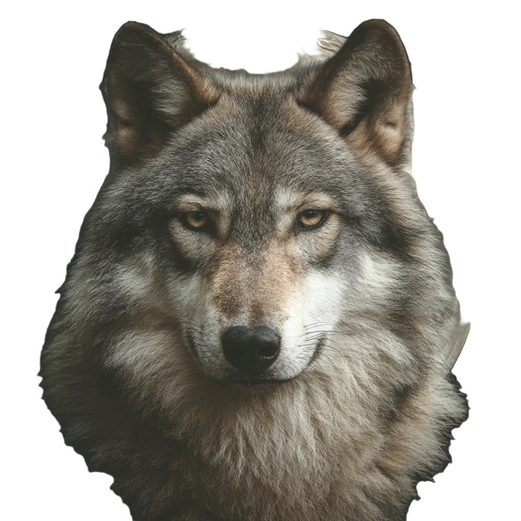 Wolf Moon Logo Vinyl Car Decal Sticker – Waterproof & UV-Resistant 8"