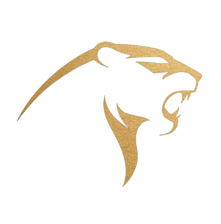 Lion Bear Logo Vinyl Car Decal Sticker – Waterproof & UV-Resistant 8"