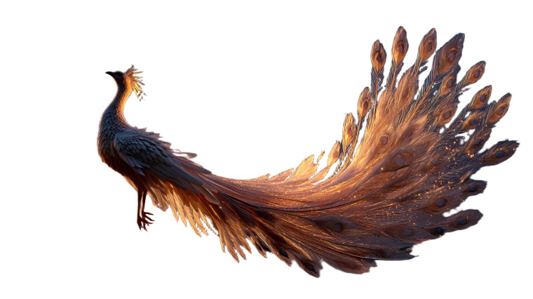 Phoenix In Flight Vinyl Car Decal Sticker – Waterproof & UV-Resistant 8"