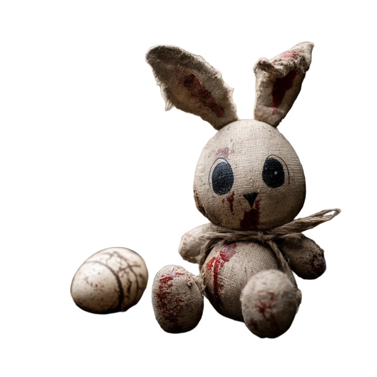 Horror Easter Bunny V4 Vinyl Car Decal Sticker – Waterproof & UV-Resistant 8"