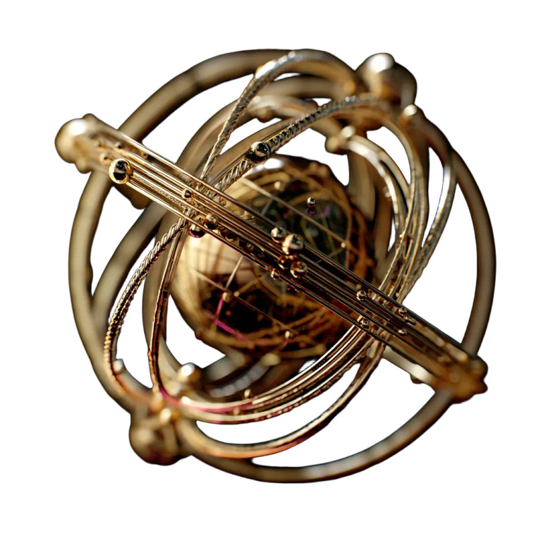 Golden Rune Circle Vinyl Car Decal Sticker – Waterproof & UV-Resistant 8"