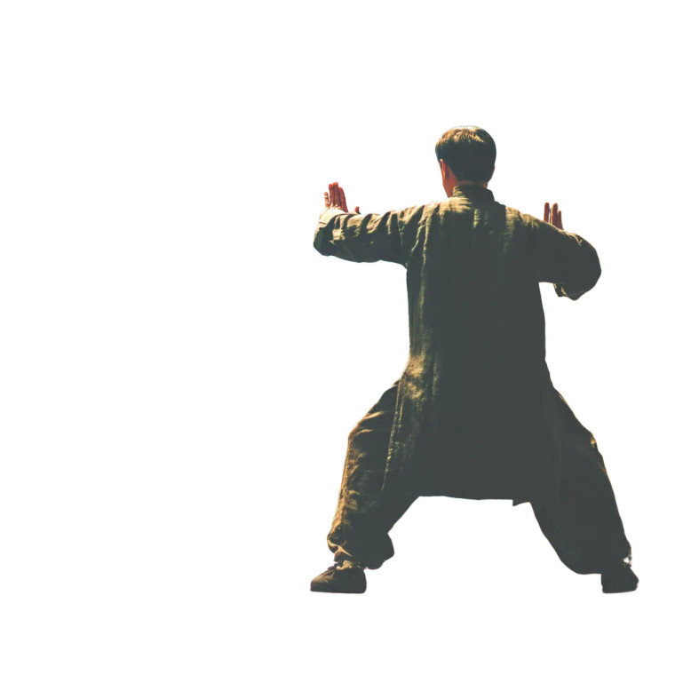 Ip Man Stance Vinyl Car Decal Sticker – Waterproof & UV-Resistant 8"