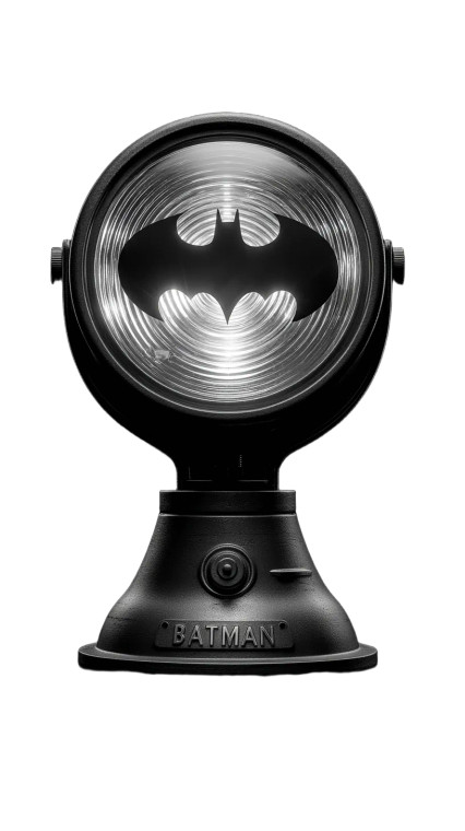 Bat Signal Spotlight Vinyl Car Decal Sticker – Waterproof & UV-Resistant 8"