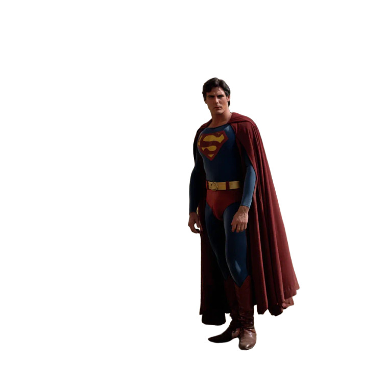 Christopher Reeve As Superman V2 Vinyl Car Decal Sticker – Waterproof & UV-Resistant 8"