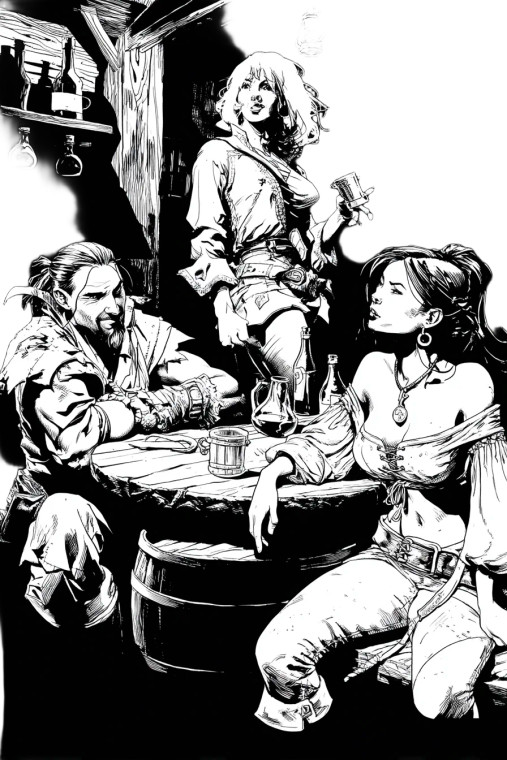 Adventurers In Tavern Vinyl Car Decal Sticker – Waterproof & UV-Resistant 8"