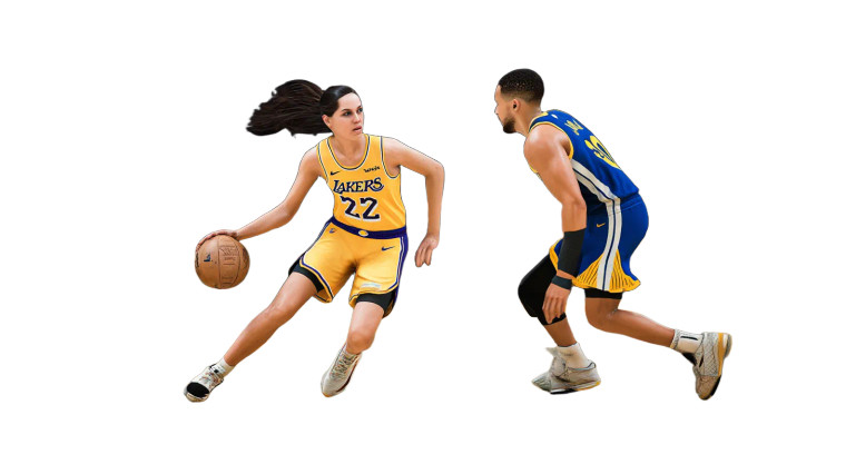 Fantasy Basketball Duel Vinyl Car Decal Sticker – Waterproof & UV-Resistant 8"