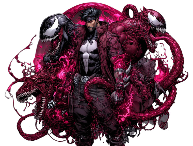 Invincible Venom Gambit Vinyl Car Decal Sticker – Waterproof & UV-Resistant 8"