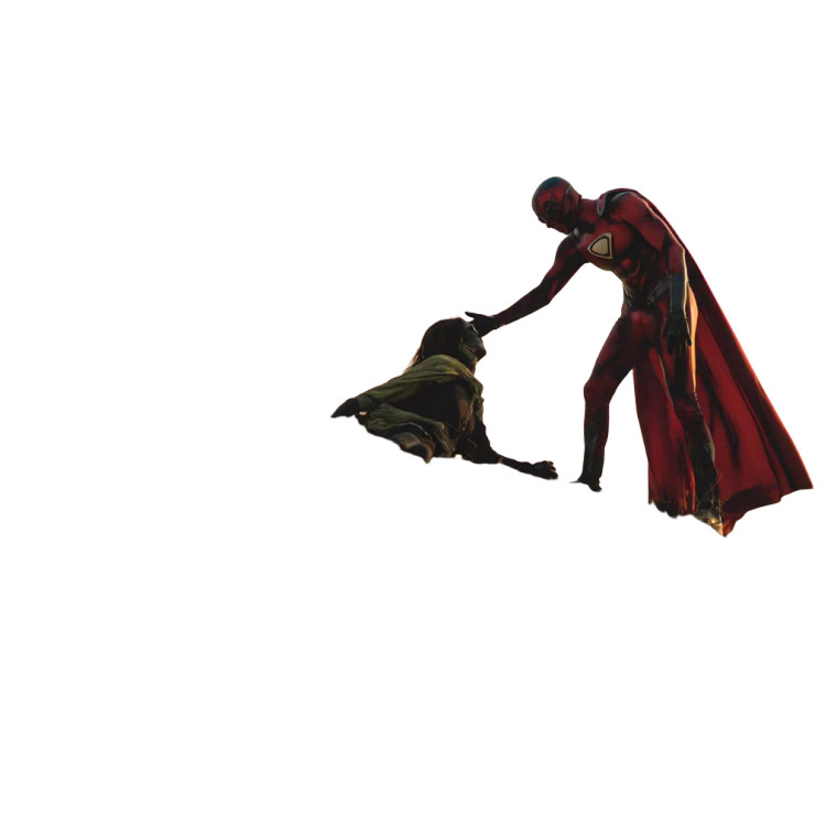 Superhero Resurrection V2 Vinyl Car Decal Sticker – Waterproof & UV-Resistant 8"