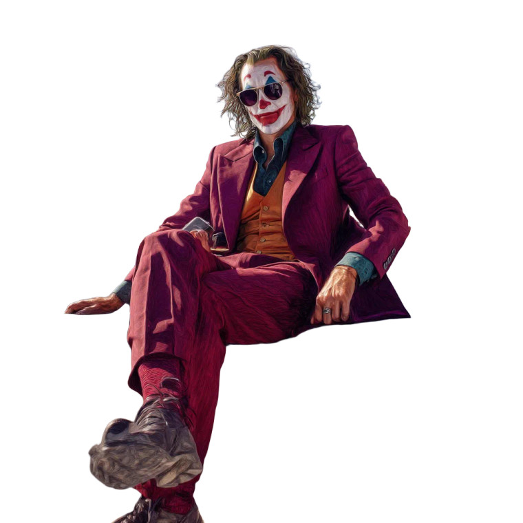 Joker Sailing Vinyl Car Decal Sticker – Waterproof & UV-Resistant 8"