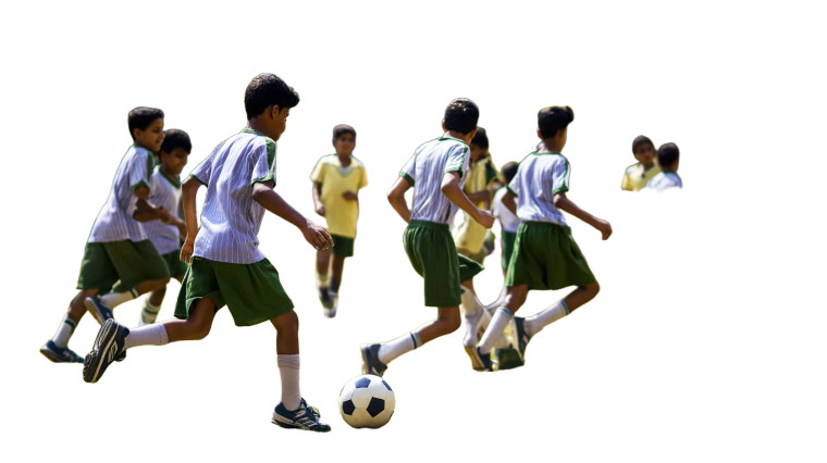 School Boys Soccer Vinyl Car Decal Sticker – Waterproof & UV-Resistant 8"