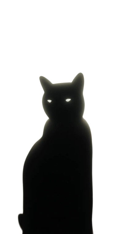 Chaotic Cat V3 Vinyl Car Decal Sticker – Waterproof & UV-Resistant 8"