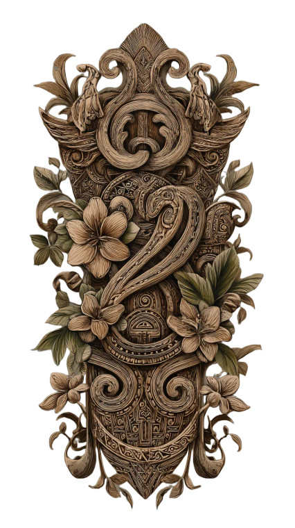 Ancient Mysterious Totem Vinyl Car Decal Sticker – Waterproof & UV-Resistant 8"