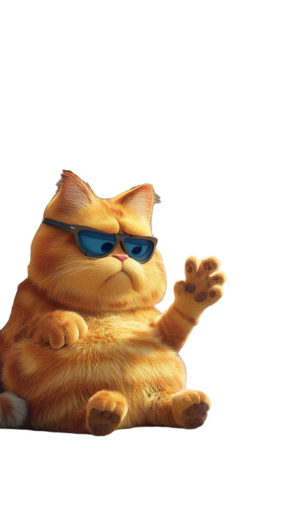 Annoyed Cat Yells Vinyl Car Decal Sticker – Waterproof & UV-Resistant 8"