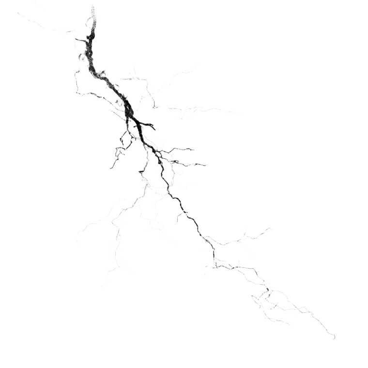 Lightning Vector Vinyl Car Decal Sticker – Waterproof & UV-Resistant 8"