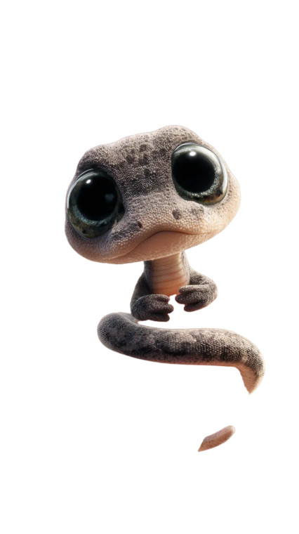 Cute Snake Close-Up Vinyl Car Decal Sticker – Waterproof & UV-Resistant 8"