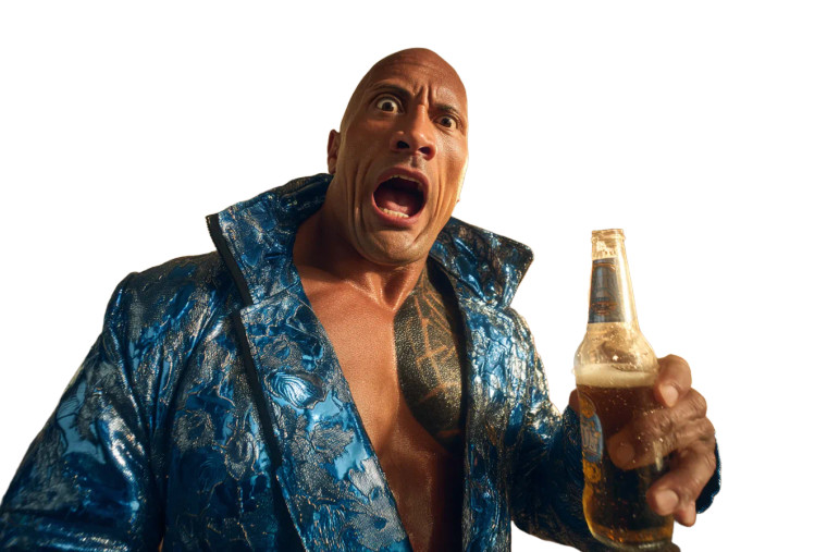 Drunk Dwayne Johnson Vinyl Car Decal Sticker – Waterproof & UV-Resistant 8"