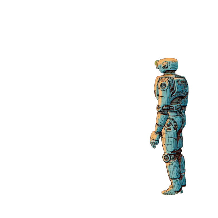 Tron Illustration Vinyl Car Decal Sticker – Waterproof & UV-Resistant 8"