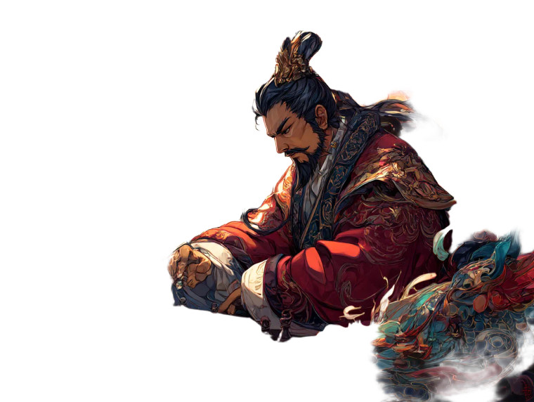 Dragon Chess Master Vinyl Car Decal Sticker – Waterproof & UV-Resistant 8"