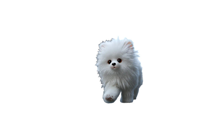 Pixar Pomeranian Walk Vinyl Car Decal Sticker – Waterproof & UV-Resistant 8"