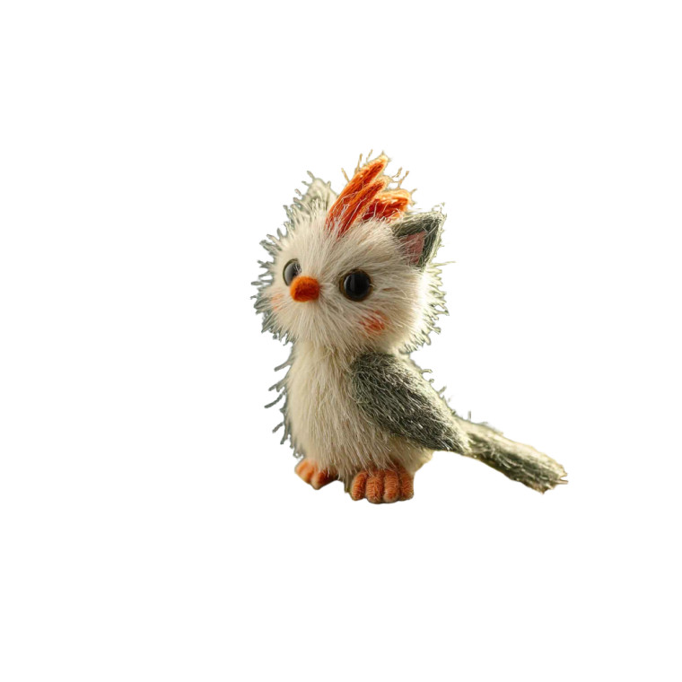 Fantasy Parrot-Cat Vinyl Car Decal Sticker – Waterproof & UV-Resistant 8"