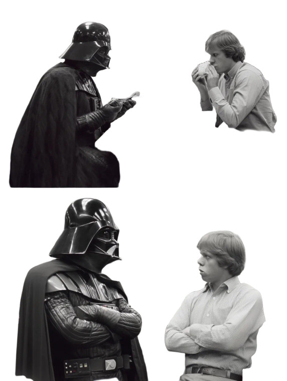 Luke Eats Tacos Vinyl Car Decal Sticker – Waterproof & UV-Resistant 8"