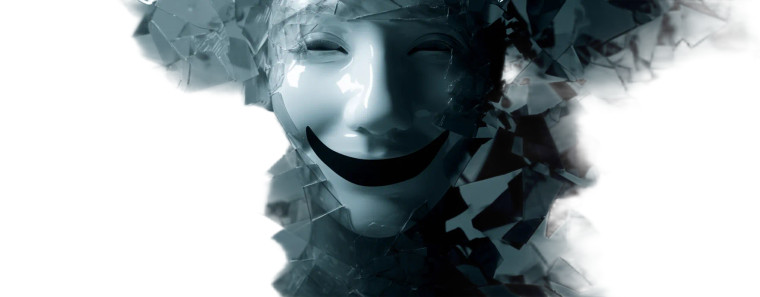 Smiling Depression Vinyl Car Decal Sticker – Waterproof & UV-Resistant 8"