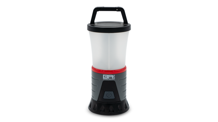 Illuminate the Night with Body Armor Lantern | LED, 250/500/60 Lumens, Red SOS, Hanger, Magnetic Base - Black Polycarbonate