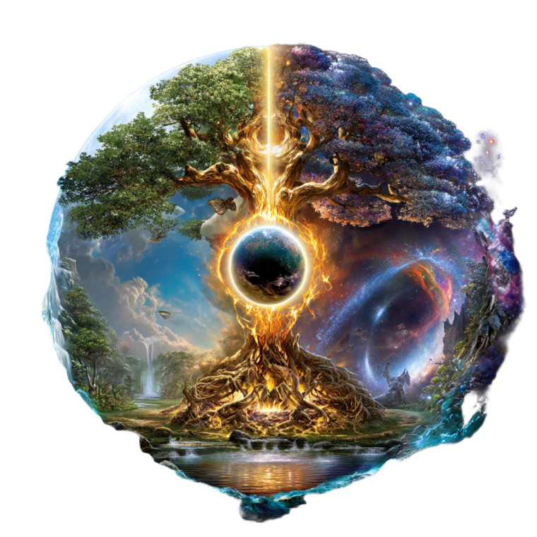 Mystical Tree Of Life Vinyl Car Decal Sticker – Waterproof & UV-Resistant 8"