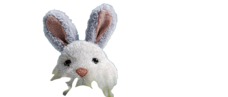 Happy Easter Bunny V5 Vinyl Car Decal Sticker – Waterproof & UV-Resistant 8"