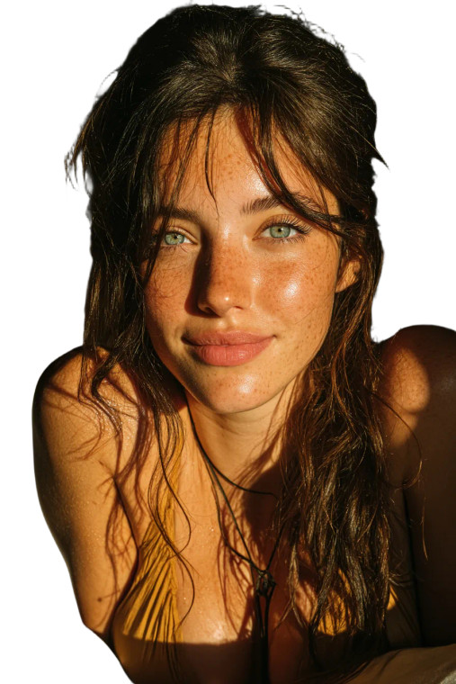 Supermodel In Bed Vinyl Car Decal Sticker – Waterproof & UV-Resistant 8"